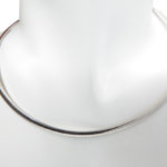 Wit gouden omega collier