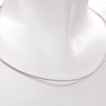 Wit gouden omega spang mat