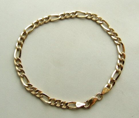 Gouden 14 karaat armband