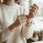 Wit gouden Christian zirkonia ring