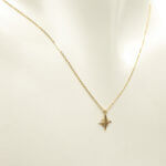 Gouden ketting met ster hanger
