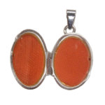Wit gouden medaillon