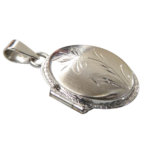 Wit gouden medaillon