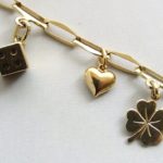 14 karaat closed forever armband