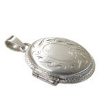 Wit gouden medaillon hanger