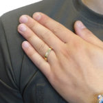 14 karaat geel gouden cachet ring