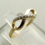 Christian 14 karaat geel gouden ring
