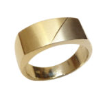 Christian bicolor cachet ring