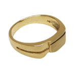 Christian gouden cachet ring