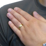 Christian gouden cachet ring