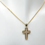 Gouden kruis hanger