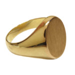 14 karaat Christian gouden cachet ring
