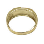 14 karaat cachet ring met diamant