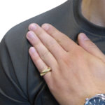 14 karaat heren gouden cachet ring