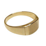 Christian 14 karaat geel gouden cachet ring