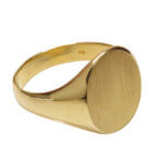 Christian 14 karaat gouden cachet ring