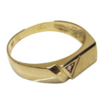 Christian diamanten cachet ring