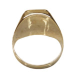 Christian geel gouden onyx ring
