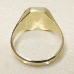 Christian gouden lagensteen cachet ring