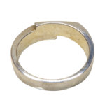 Christian wit gouden cachet ring
