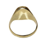 Gouden heliotroop cachet ring