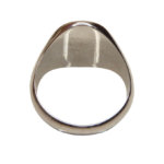 Wit gouden cachet ring