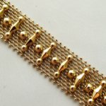 14 karaat gouden Christian armband