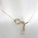 Gouden fantasie zirkonia hanger