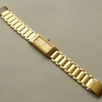 Geel gouden Prisma horloge