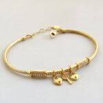 18 karaat gouden zirkonia armband