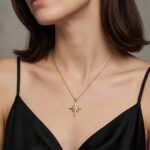 Gouden ketting met ster hanger