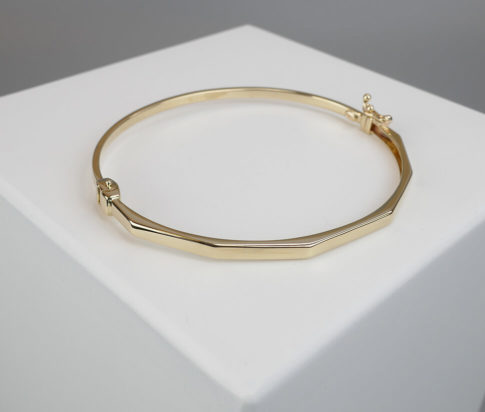 Christian gouden fantasie armband