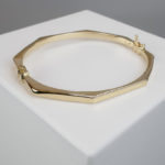 Geel gouden Christian fantasie armband