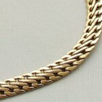 Gouden Christian schakelarmband