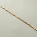 Gouden Christian schakelarmband