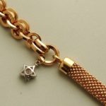 Rose gouden armband met ster