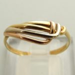Tricolor gouden slagring