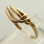 Tricolor gouden slagring