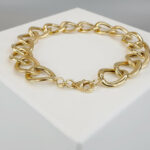 Christian gouden schakel armband