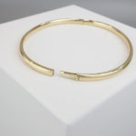 Christian slavenarmband geel goud