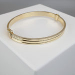 Goud Christian armband