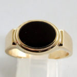Zegelring met onyx