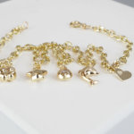 14 karaat enkelband goud