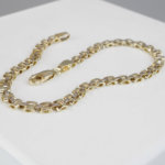 Bicolor goud armband