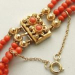 Bloedkoraal collier