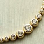 Geel goud zirkonia armband