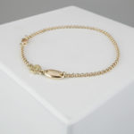 Gouden as armband