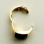 Gouden reuma ring met onyx