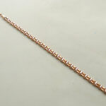 Gouden rosé en wit gouden armband