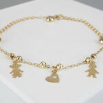 14 karaat bedel armband